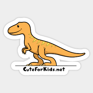 CuteForKids - Tyrannosaurus Rex - Branded Sticker